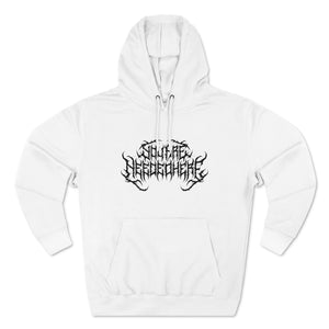 You Are Needed Here, but make it death metal hoodie