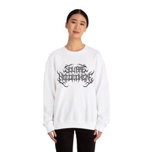 Load image into Gallery viewer, You Are Needed Here, but make it death metal unisex sweatshirt