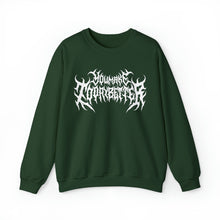 Load image into Gallery viewer, You Make Today Better, but make it death metal unisex sweatshirt