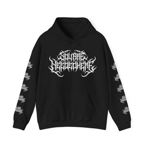 You Are Needed Here, but make it death metal unisex hoodie