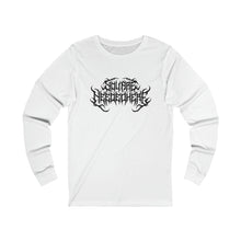 Load image into Gallery viewer, You Are Needed Here, but make it death metal longsleeve