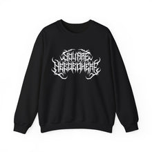 Load image into Gallery viewer, You Are Needed Here, but make it death metal unisex sweatshirt
