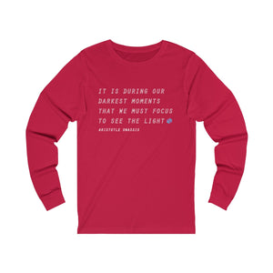 World Suicide Prevention Day 2019 Unisex Jersey Long Sleeve Tee