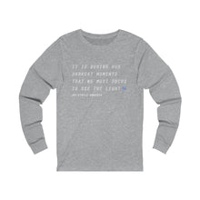 Load image into Gallery viewer, World Suicide Prevention Day 2019 Unisex Jersey Long Sleeve Tee
