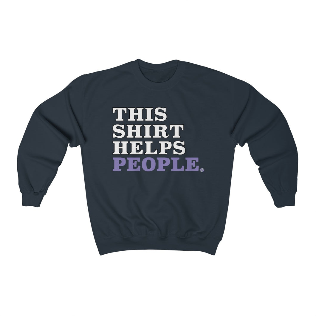This Shirt Helps Unisex Heavy Blend™ Crewneck Sweatshirt